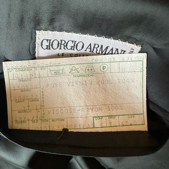 Giorgio Armani Collezioni Mens Custom Blazer Size 42R - Picture 5 of 5